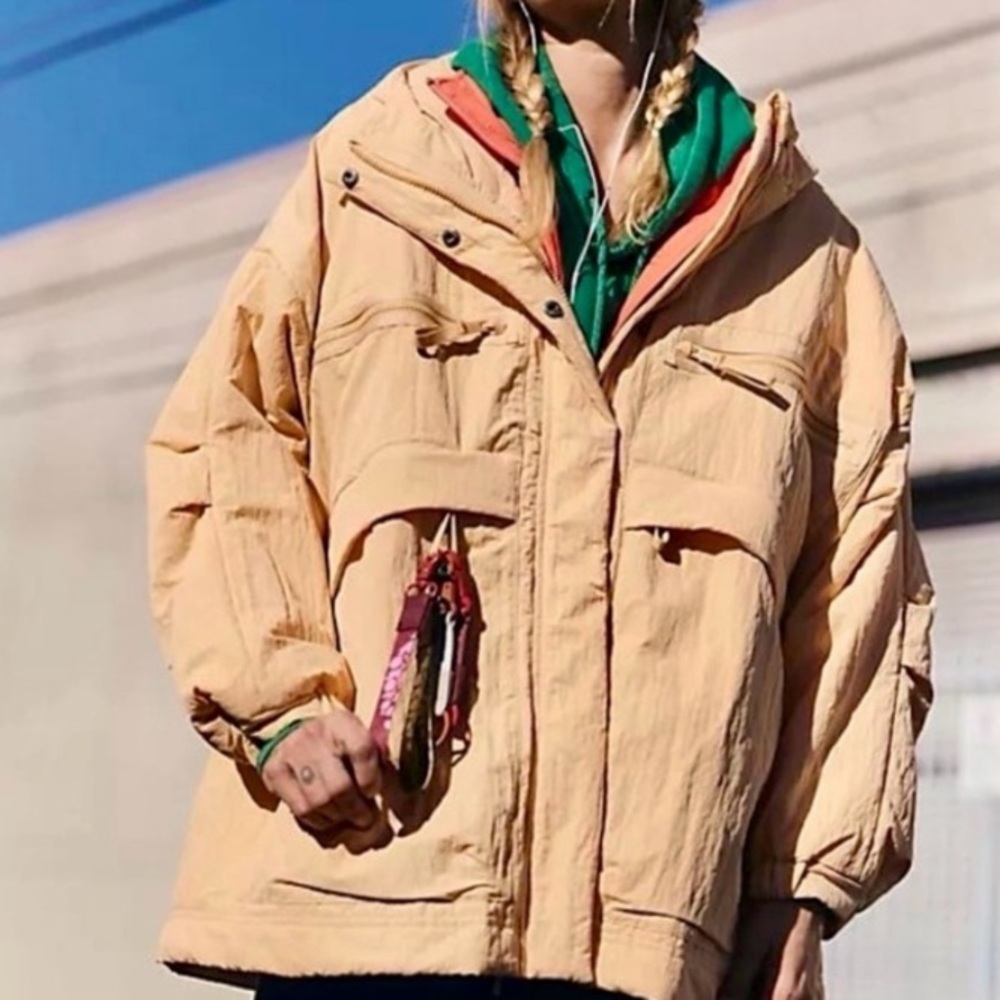 FP Movement Billie Boxy Lightweight Insulated Jacket-Nectar